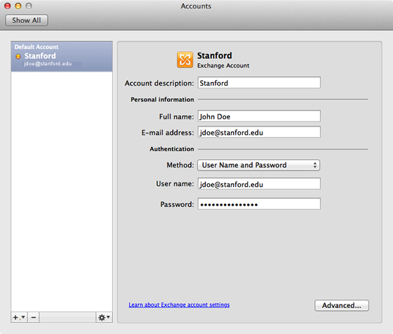 Outlook Set Up On Mac For An Edumail